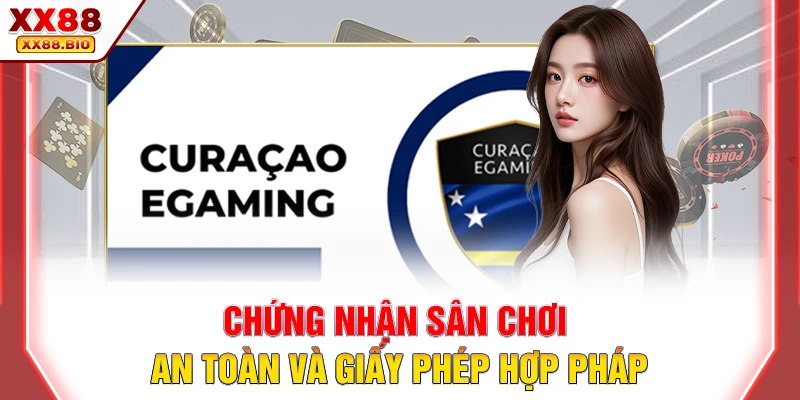 Chứng nhận sân chơi an toàn và giấy phép hợp pháp Chứng nhận sân chơi an toàn và giấy phép hợp pháp
