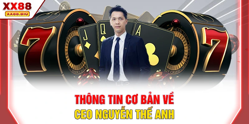 Thông tin cơ bản về CEO Nguyễn Thế Anh
