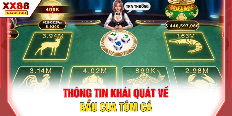 Thông tin khái quát về bầu cua tôm cá